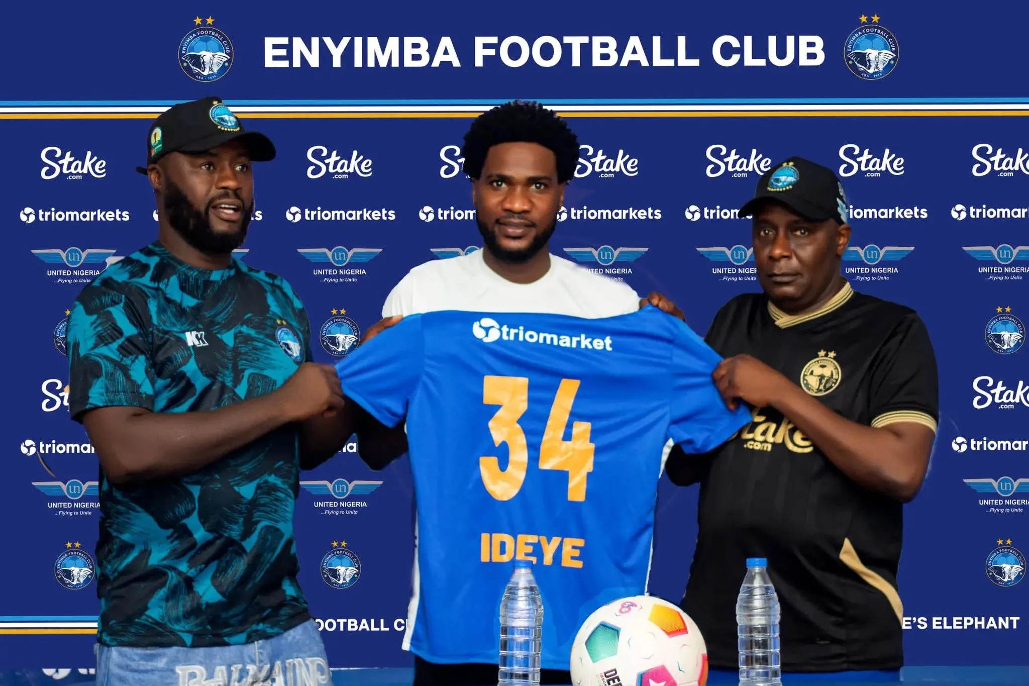 Brown Ideye Shines as Enyimba Crush Black Bulls 4-1 in CAF Confederation Cup