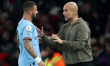 Pep Guardiola Unfazed by Kyle Walker’s Potential Exit Amid Transfer Speculations