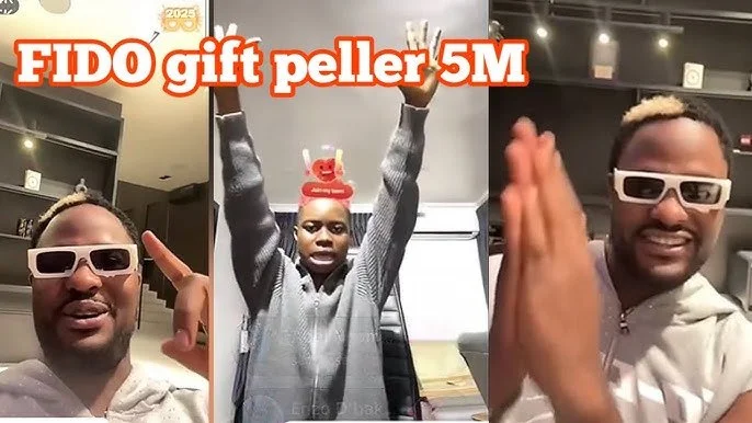 Nigerian Singer Fido Gifts TikToker Peller ₦5 Million in Heartwarming Gesture