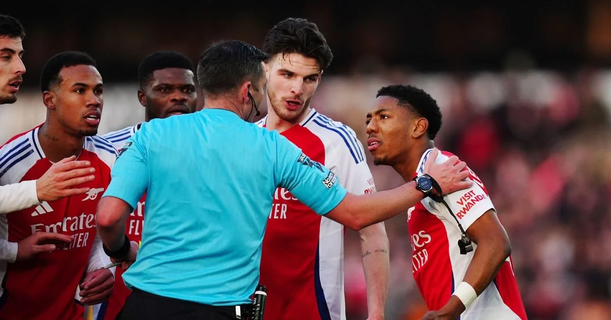 Premier League Backs Lewis-Skelly Red Card Amid Controversy in Arsenal ...
