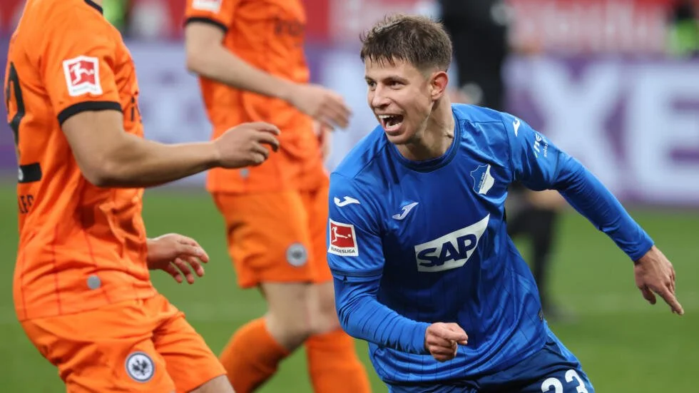 Gift Orban Scores Debut Goal as Hoffenheim Share Spoils with Eintracht Frankfurt