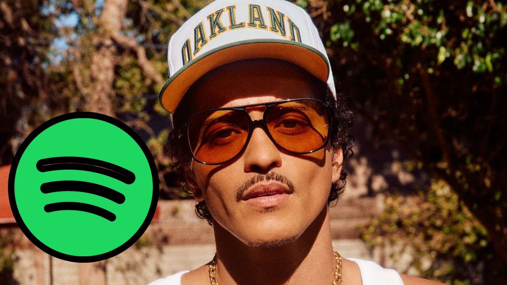 Bruno Mars Makes History with 150 Million Monthly Listeners on Spotify