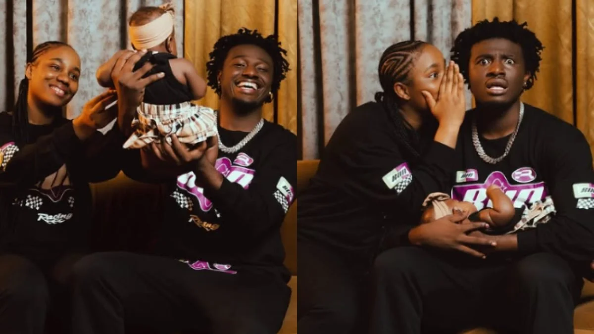 Nasty Blaq Welcomes First Child, Shares Heartwarming Photos