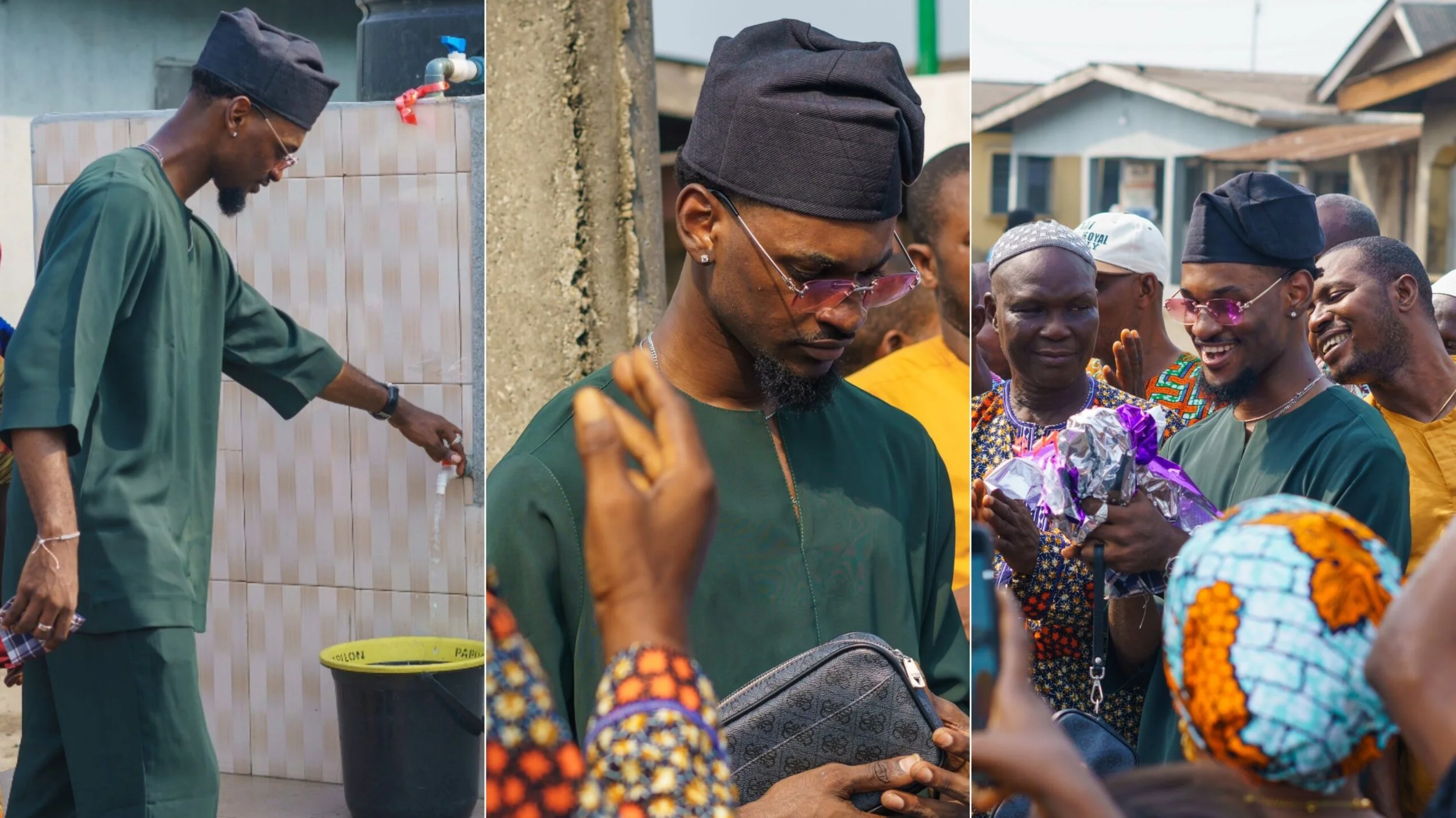 Topher Commissions Borehole for Magbon Alade Community in Lekki