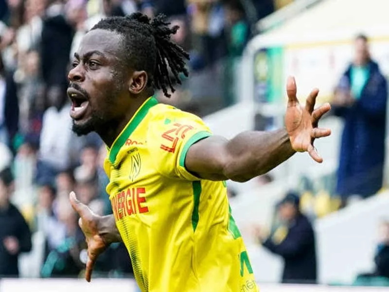 Moses Simon Shines as Nantes Secure 3-1 Win Over Lens
