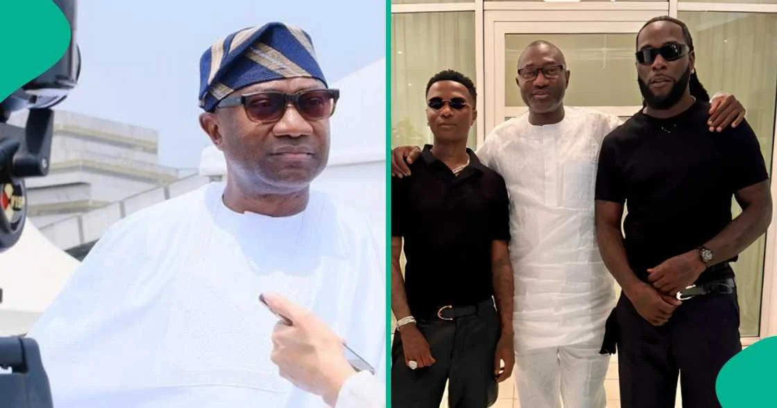 Femi Otedola Hosts Wizkid and Burna Boy – Where is Davido?
