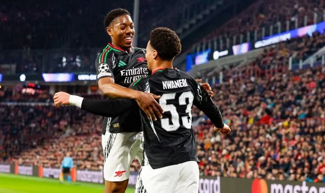 Ethan Nwaneri Shines as Arsenal’s Youngest Star in Champions League History