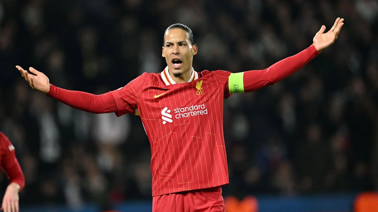 Van Dijk Hails PSG as Liverpool’s Toughest Opponent This Season