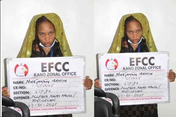 EFCC Arrests Popular TikTok Star Murja Ibrahim Kunya for Naira Mutilation – Is This The End of Flashy Social Media Culture?