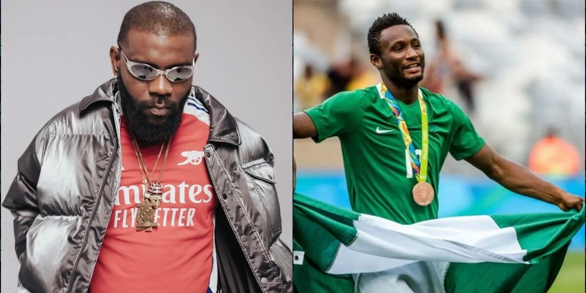 “Mikel Obi Is The Greatest Nigerian Footballer of All Time” – Odumodublvck’s Bold Claim Sparks Debate