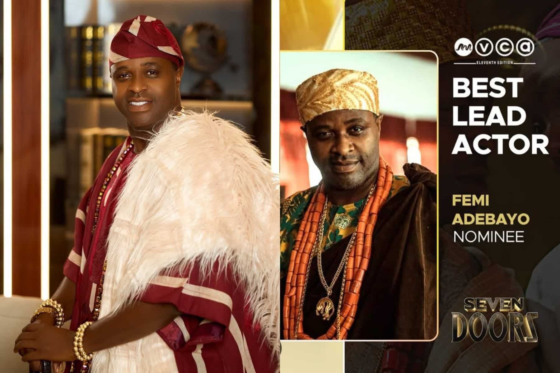 Femi Adebayo Celebrates ‘Seven Doors’ AMVCA Nominations, Calls for Fans’ Support