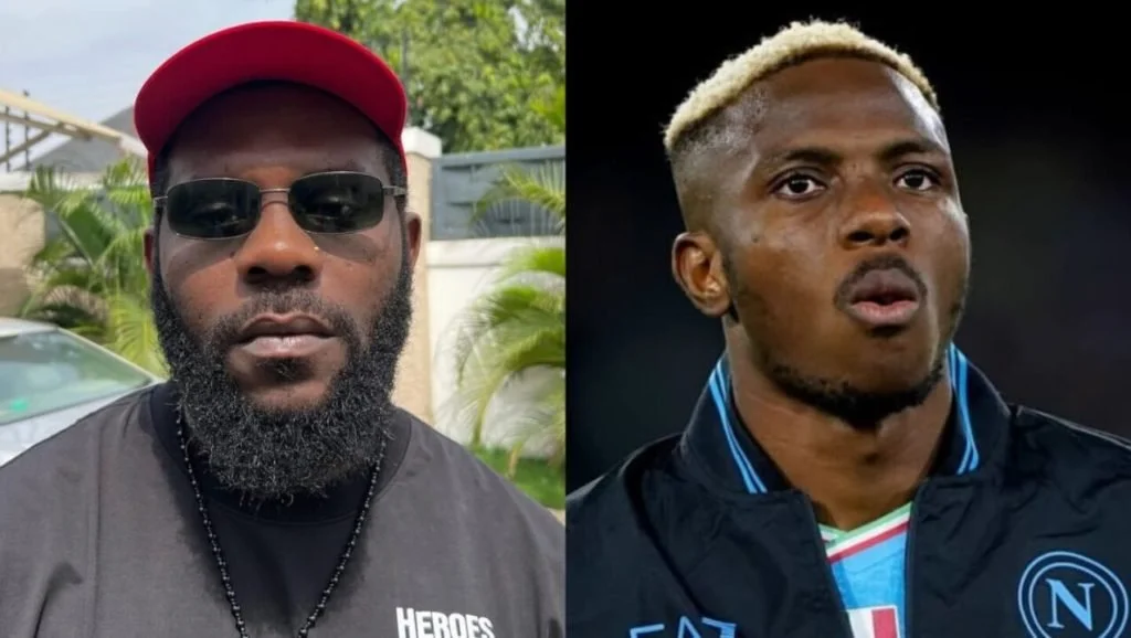 Odumodublvck Expresses Joy Over Reports of Osimhen's Potential Move to Barcelona