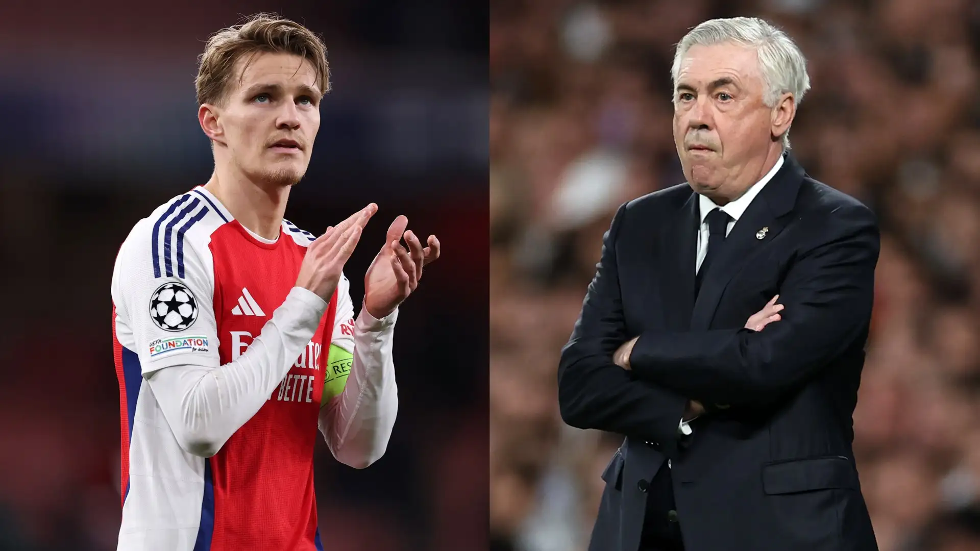 Champions League Showdown: Ancelotti Praises Odegaard Ahead of Real Madrid vs Arsenal Clash