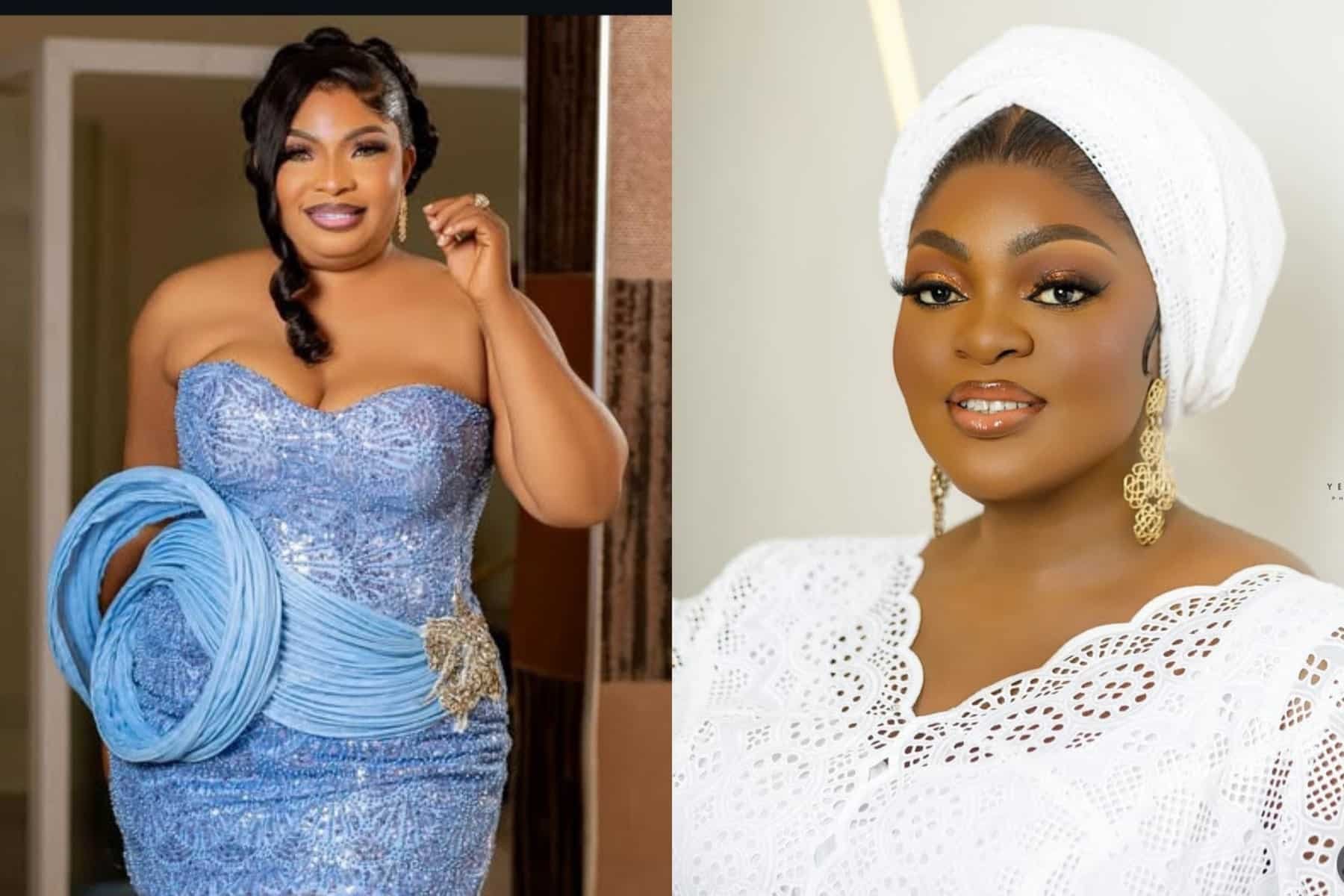 Drama at the Premiere: Eniola Badmus and Laide Bakare Clash Publicly at ‘Owanbe Thieves’ Event