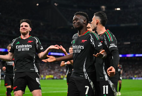 Saka Backs Arsenal for Champions League Glory After Historic Win Over Real Madrid
