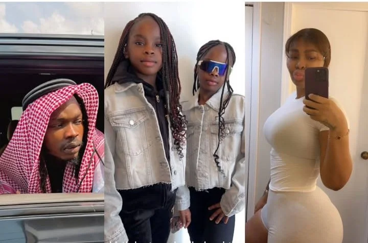 Confirmed: Sandra Benede Reveals She’s the Mother of Naira Marley’s Twin Daughters 