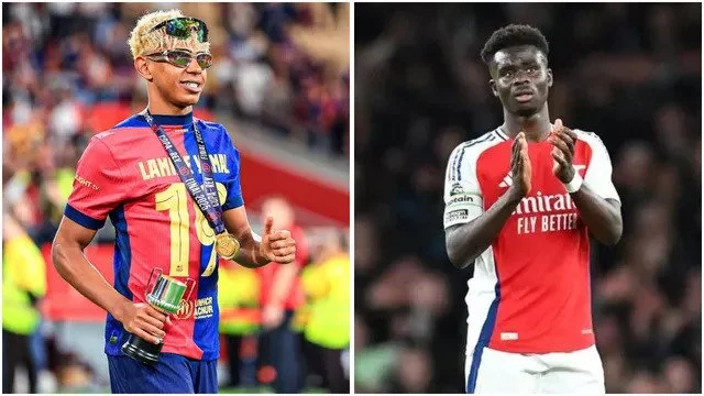 “Not Normal” – Bukayo Saka Left in Awe of Lamine Yamal’s Phenomenal Rise