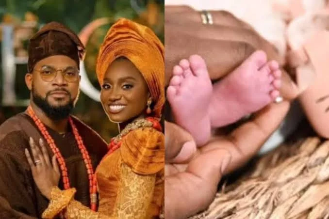 Kunle Remi Embraces ‘Girl Dad’ Life with Humor as Baby Wonder Gets Her First Heels
