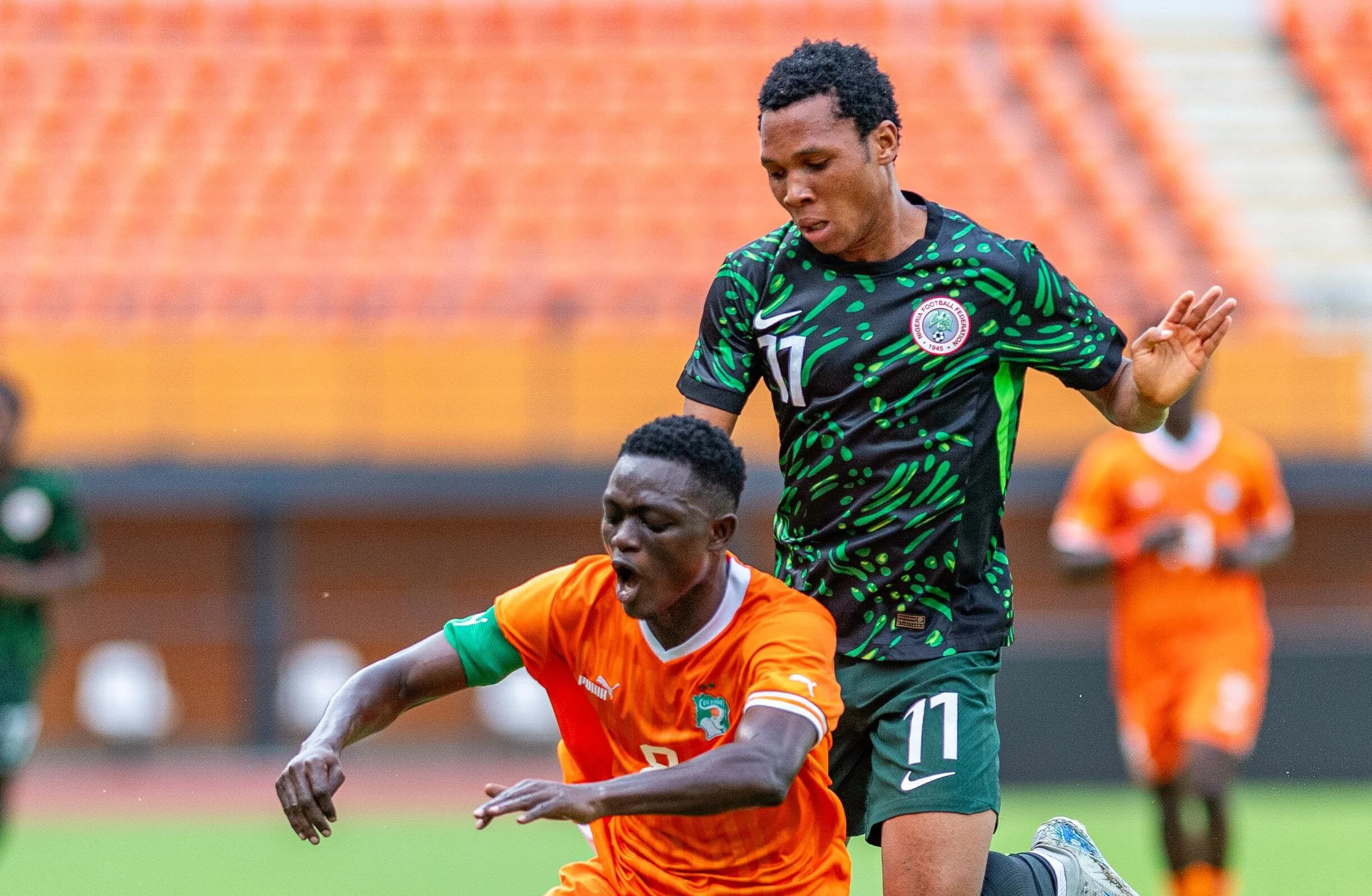 Flying Eagles’ Divine Oliseh Doubtful for AFCON U-20 Semi-Final After Head Injury
