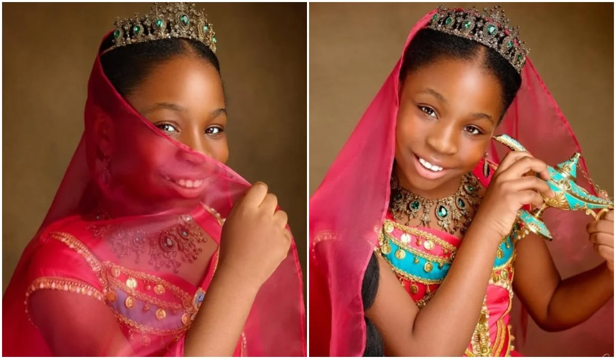  Princess at 10! Davido’s First Daughter, Imade Adeleke, Marks Milestone Birthday in Royal Style