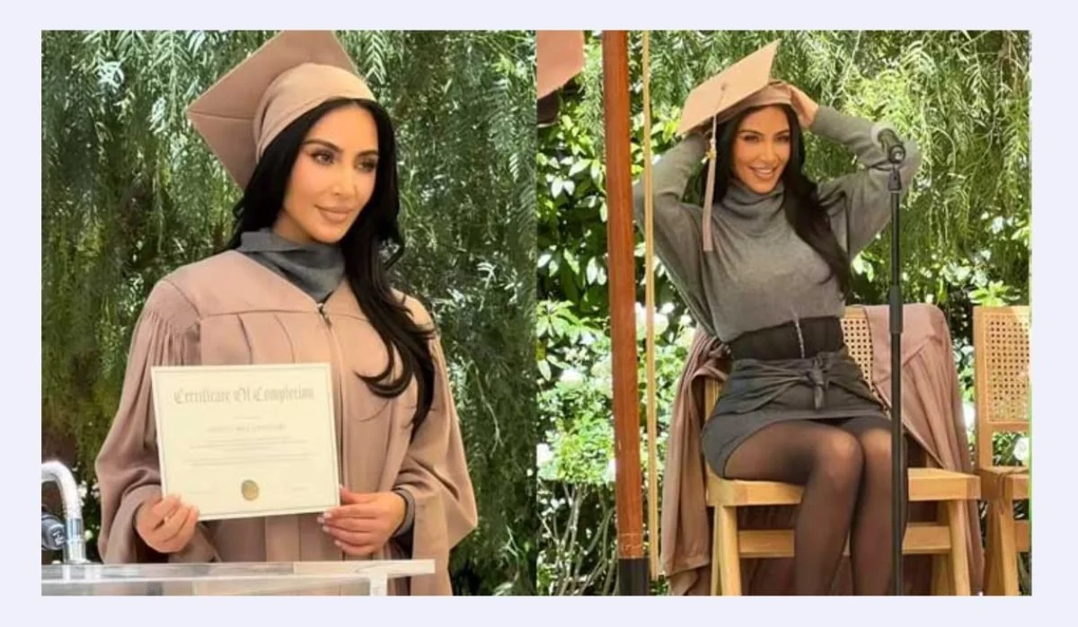 🎓 Kim Kardashian Graduates California Law Program: A Reality Star’s Realest Role Yet