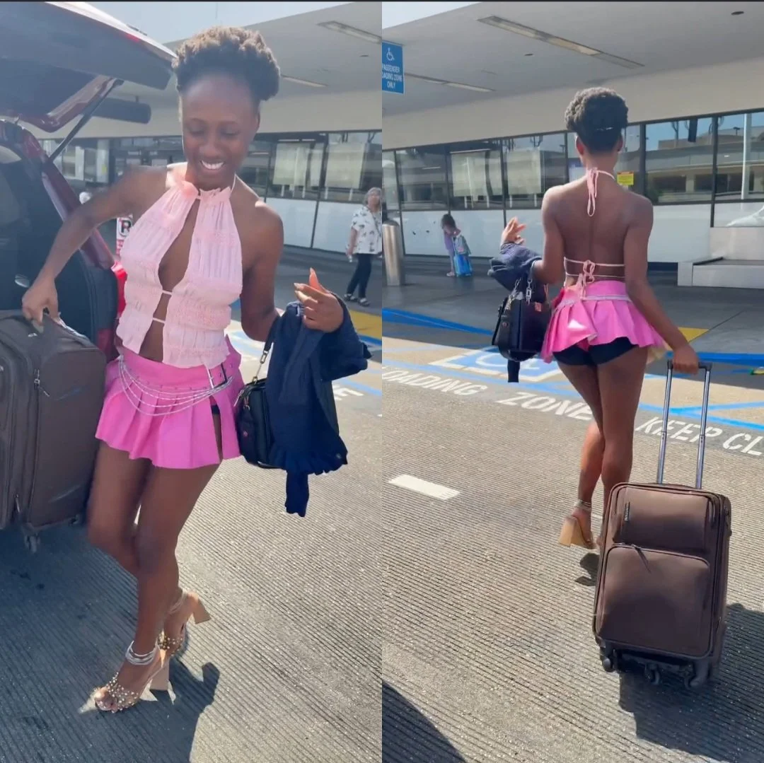 Too Much or Just Enough? Korra Obidi Sparks Debate Over In-Flight Fashion Choice