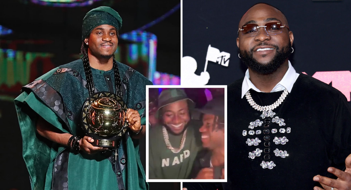 “Real Bro Moment” – Ademola Lookman Gifts Davido Signed Atalanta Jersey in Heartwarming Video