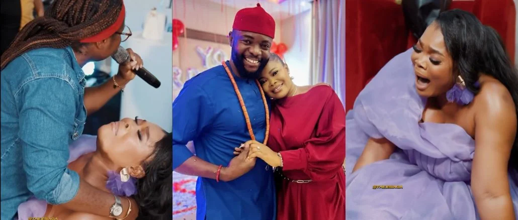 “Holy Ghost Bridal Shower”: Ruby Ojiakor Sparks Reactions with Spirit-Filled Celebration Ahead of Wedding to Moc Madu