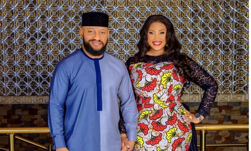 Yul Edochie Praises Wife Judy Austin Weeks After Birth of Their Third Child