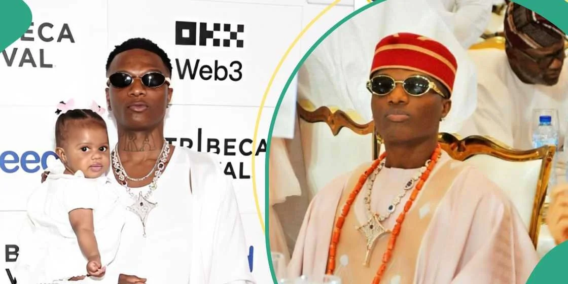  Wizkid Melts Hearts as He Unveils His Daughter for the First Time at ‘Long Live Lagos’ Premiere