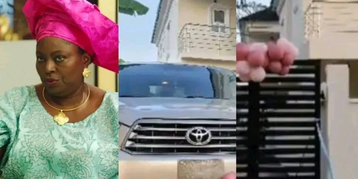 “From Homelessness to Hope”: Nollywood Veteran Jumoke George Receives House, SUV, and Land Gift
