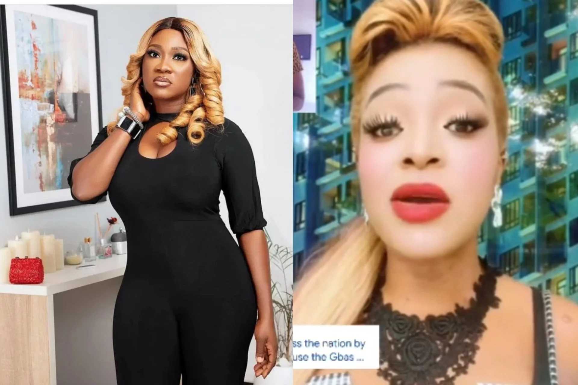 Nollywood Drama Deepens: Mimi Chima Accuses Mercy Johnson of “Being a Witch” Amid Feud With Angela Okorie