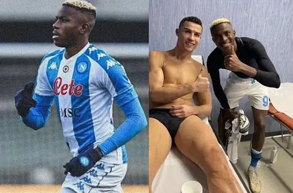 Victor Osimhen Reveals He Waited One Hour to Take a Selfie with Cristiano Ronaldo