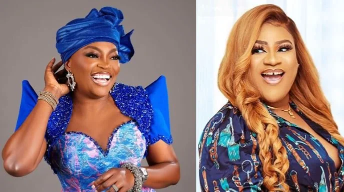 “You Remain Unstoppable!” – Nkechi Blessing Praises Funke Akindele for Giving Her a Role in Aiyetoro Town
