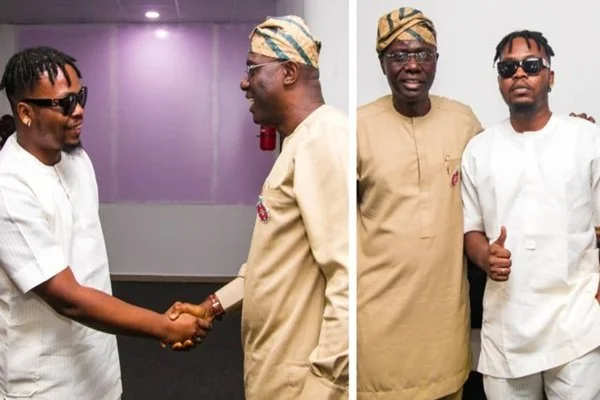 Olamide Celebrates Gov. Sanwo-Olu at 60, Applauds His Support for Entertainment Industry