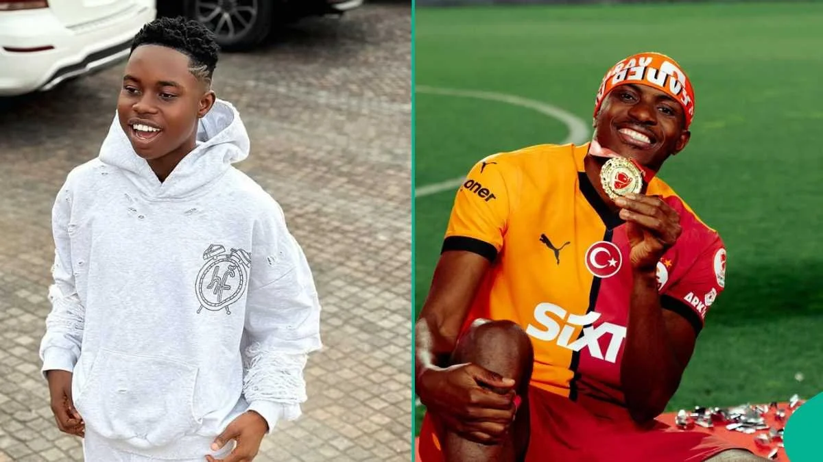  Victor Osimhen Gifts TikToker Peller a Galatasaray Jersey — Fans Celebrate “Boy of Grace”