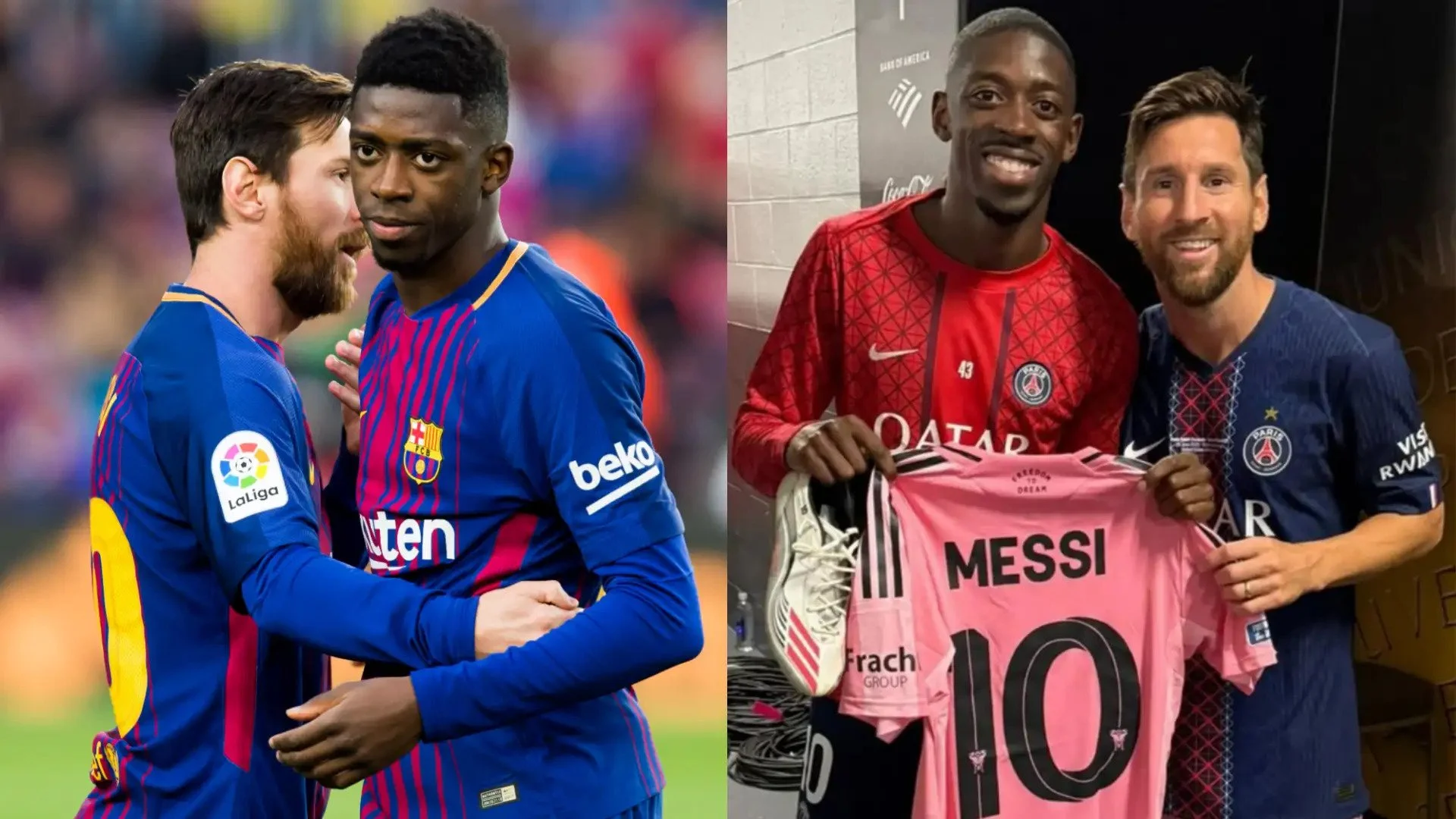 “The GOAT Forever” – PSG’s Ousmane Dembélé Sends Love to Messi After Club World Cup Clash