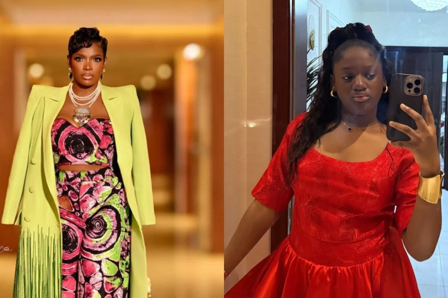  “She’s So Brave” – Annie Idibia Celebrates Daughter Olivia’s Junior School Graduation 