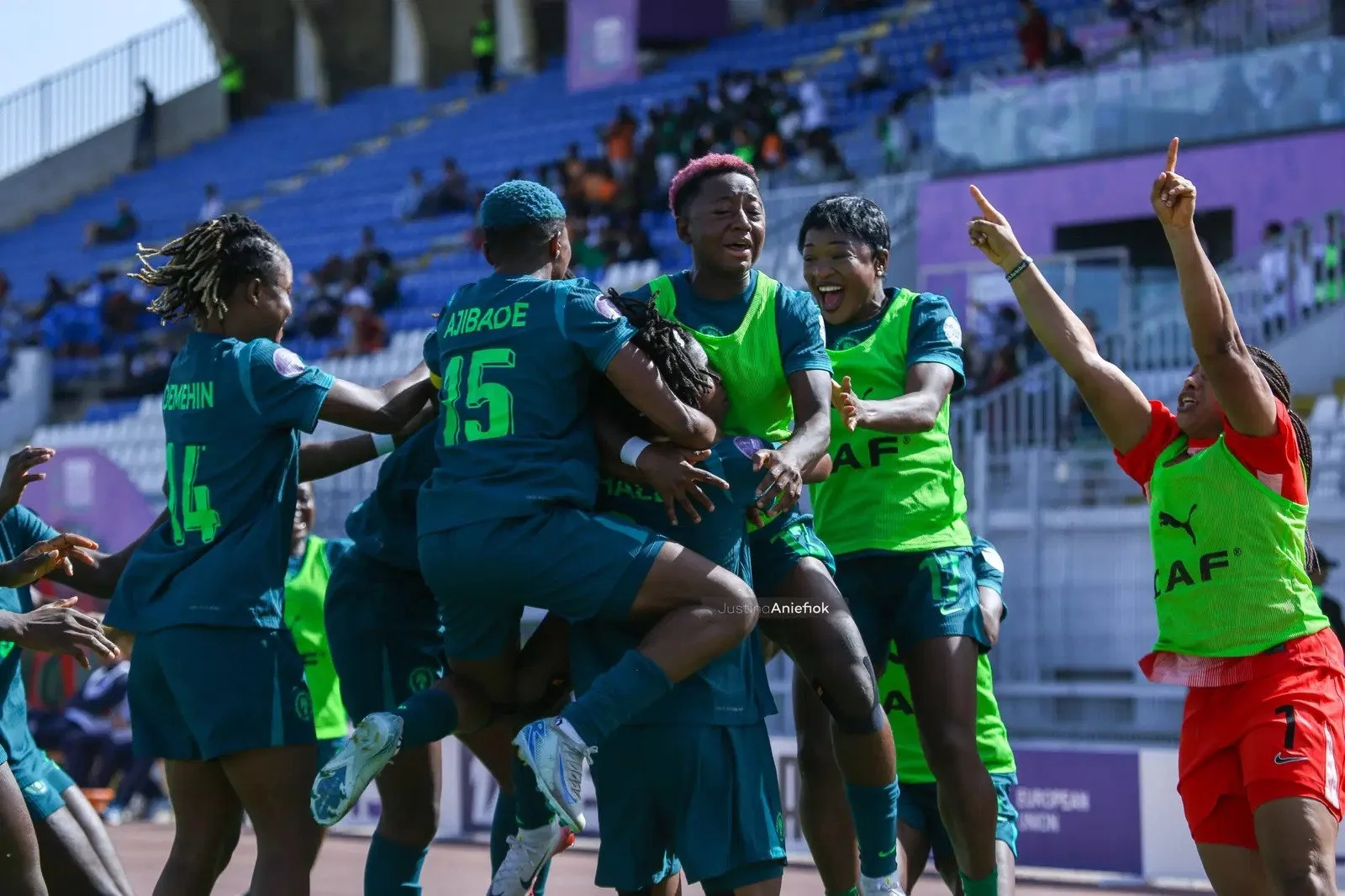  Ruthless Super Falcons Soar into WAFCON Semi-Finals with 5–0 Thrashing of Zambia