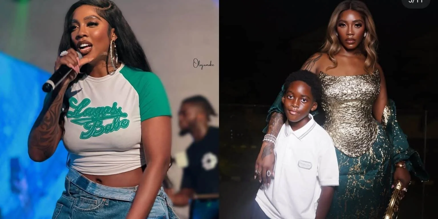 Tiwa Savage Gifts Son His First iPhone on 10th Birthday — With Strict Rules Attached