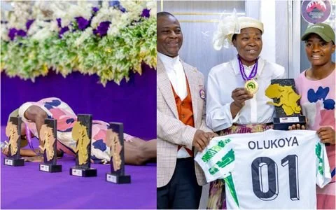 “From Hawking Zobo to African Champion” – Super Falcons Captain Rasheedat Ajibade Shares Emotional Testimony