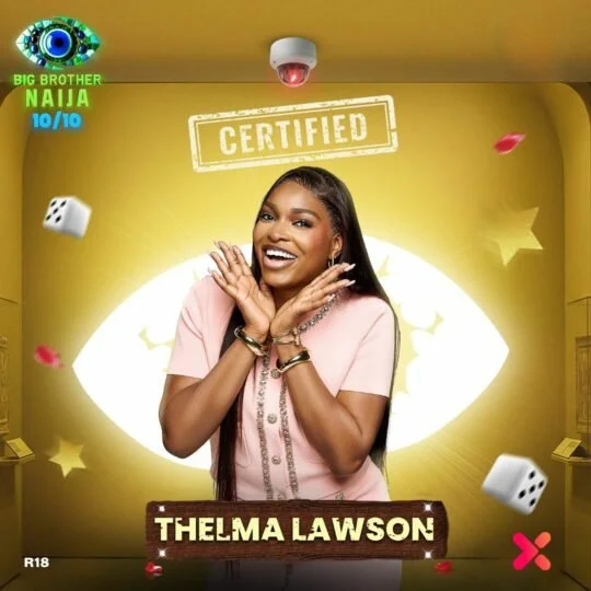 BBNaija 10/10: Thelma Denies Romantic Feelings for Kayikunmi, Calls HoH Guest Pick “Just a Game”