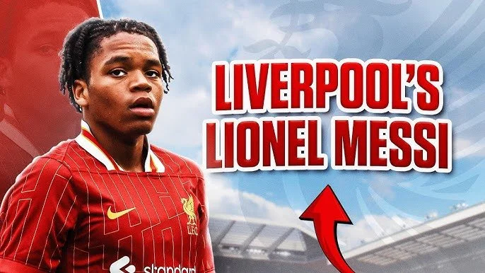 Liverpool Teen Sensation Rio Ngumoha Declares Lionel Messi as His GOAT