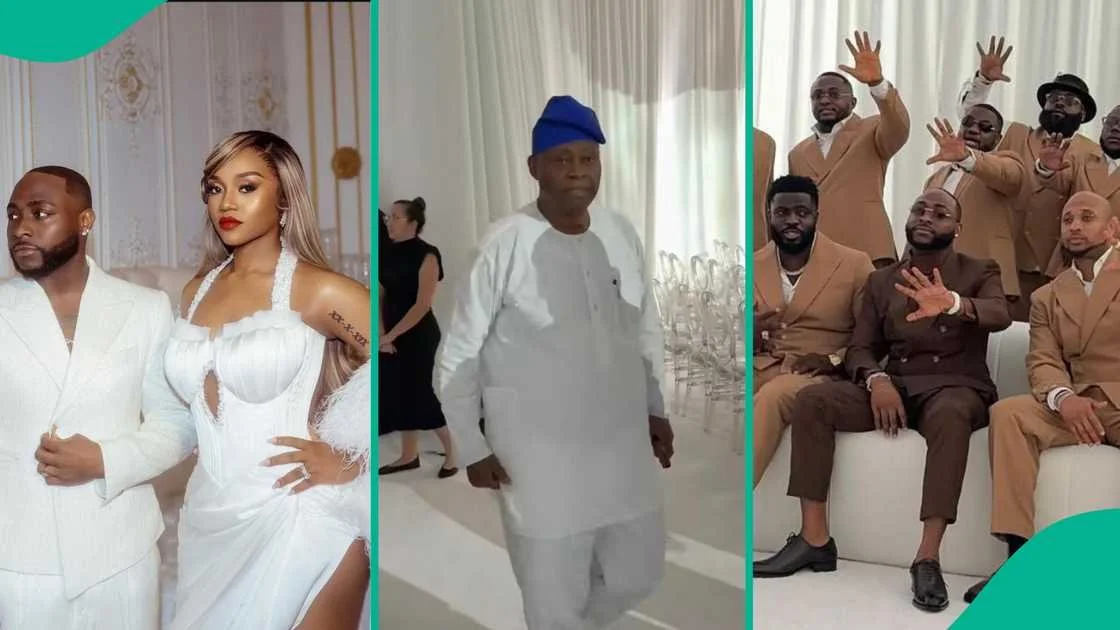 Davido Praised for Asking Friends to Stop Smoking at His Wedding Out of Respect for Father