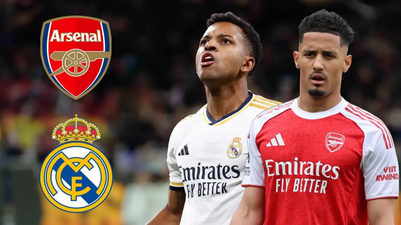 Arsenal Reject Real Madrid’s Swap Deal for Saliba and Rodrygo as Roma Await Sancho’s Decision