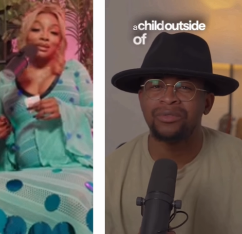 Solomon Buchi Congratulates Toke Makinwa on Pregnancy but Questions Spiritual Justification