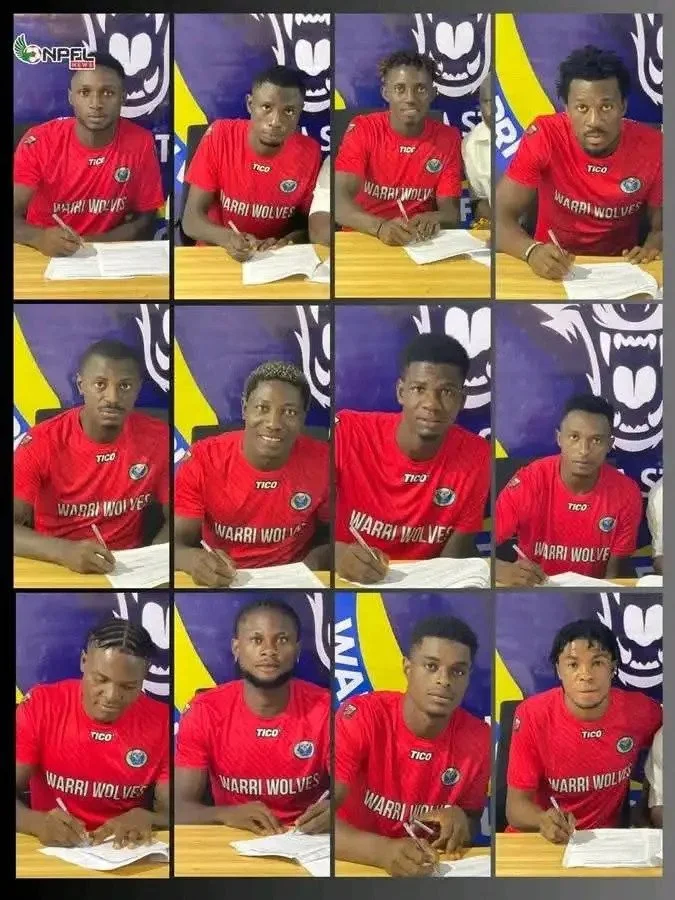Warri Wolves Sign 12 Players Ahead of NPFL Return