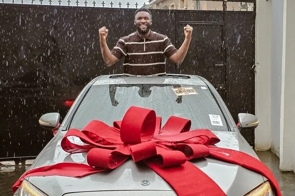 Gospel Star Ebuka Songs Celebrates New Mercedes Benz, Attributes Success to God