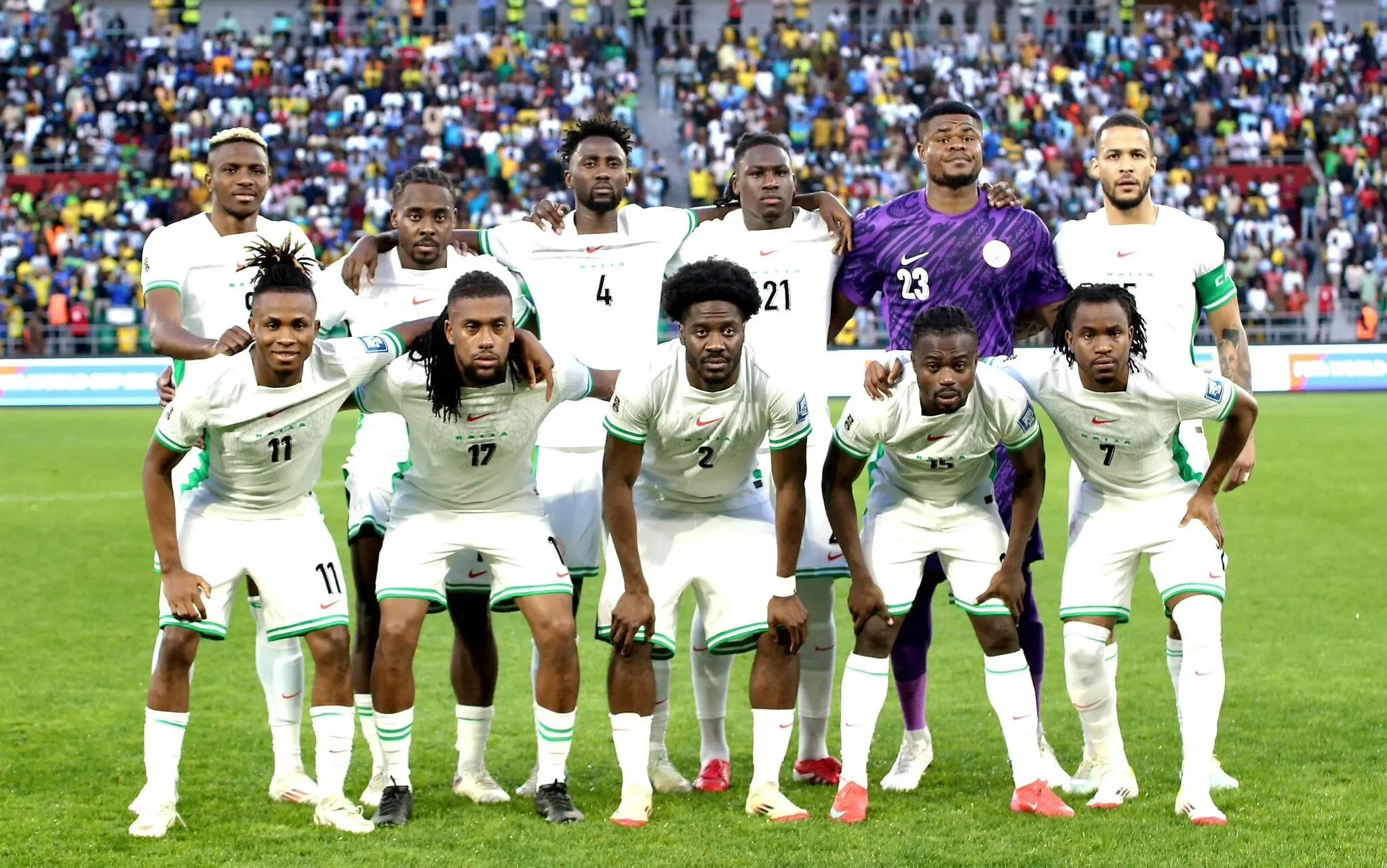 Chelle Names 23-Man Super Eagles Squad for World Cup Qualifiers Against Rwanda and South Africa