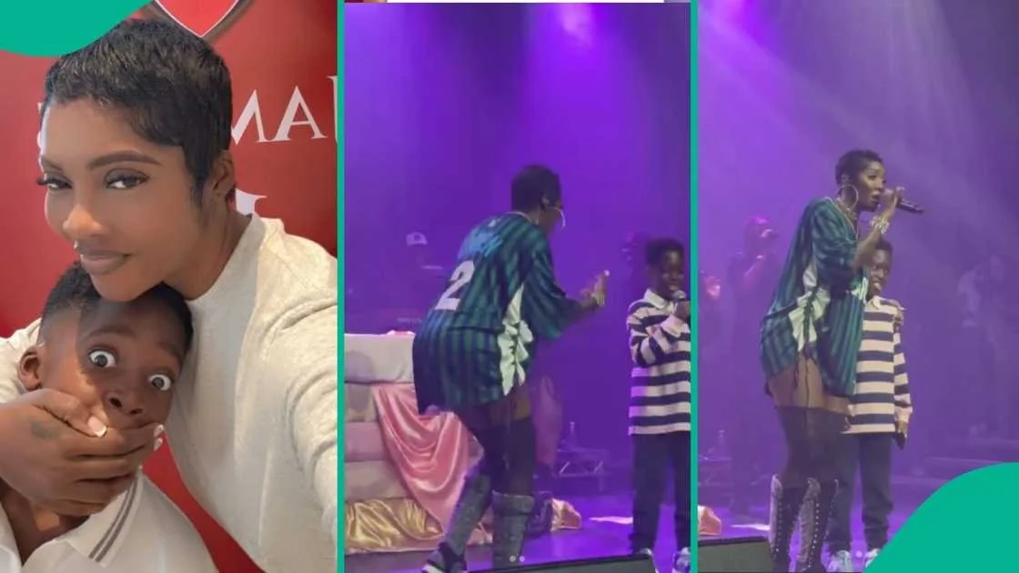 Tiwa Savage’s London Showcase Turns Heartfelt as Son Jamil Steals the Spotlight